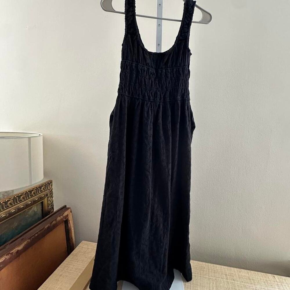 Black nia maxi dress with - Picture 4 of 5